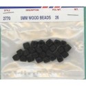 Wood Beads-Black