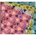 Origami Paper Magical Laser Origami Heart - 150 mm - 5 sheets