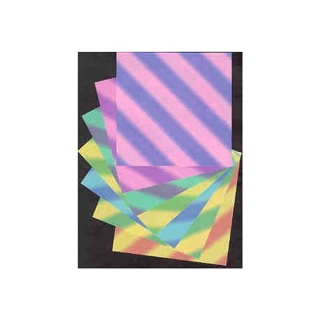 Floral Harmony Origami Paper - 102 mm -  42 sheets