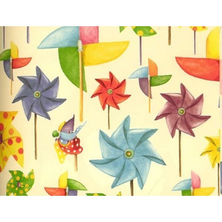 Grafiche Tassotti Decorative Paper - Pinwheels - 70cm x 100cm