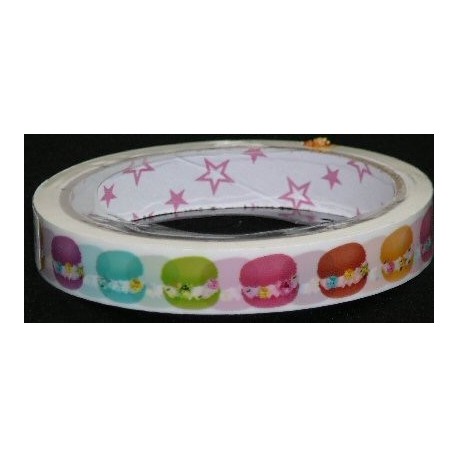 Creme Cookie Print Novelty Tape