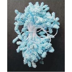 Artificial Flower Stamens - Light Blue - 2024