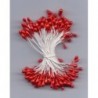 Artificial Flower Stamens - Red - 2021