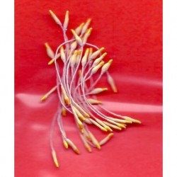 Artificial Flower Stamens - Orange Tip - 2022B