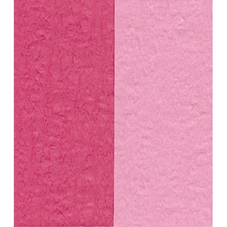 Crepe Paper - Double Sided Blue and Dark Pink - 100 mm - 12 sheets