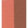 Crepe Paper Double Sided Orange and Brown - 150 mm - 12 sheets