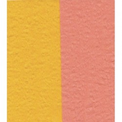 Crepe Paper - Double Sided Orange and Yellow - 150 mm - 12 sheets