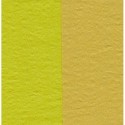 Crepe Paper -Double Sided Lime Green and Pale Yellow - 150 mm - 12 sheets