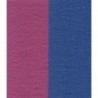 Crepe Paper - Double Sided Blue and Dark Pink - 150 mm -12 sheet