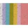 Origami Paper Washi Mix Colors With Fibers - 200 mm -  7 sheets