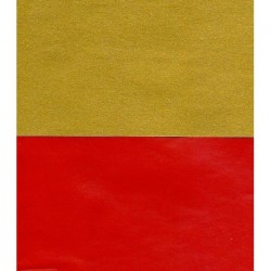 Red and Gold Washi Paper  - 640 mm x 480 mm