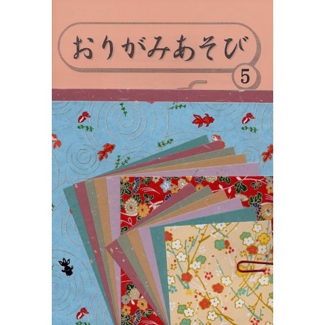 Origami Washi Paper Kit 5 With Instructions and Diagrams