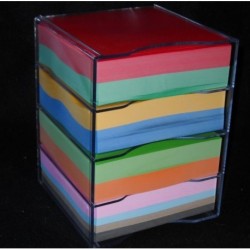 Origami Paper Single Side In Plastic Case - 150 mm -2,000 sheets