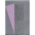 Origami Paper Silver Metallic and Pink Washi - 150 mm - 10 sheets