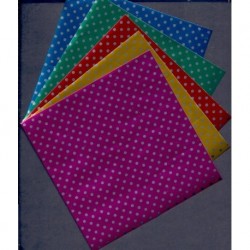 Origami Paper Mix Colors of Dot Foil - 150 mm - 20 sheets