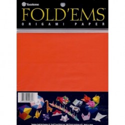 Origami Paper  Orange Color - 150 mm - 50 sheets