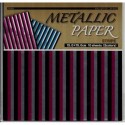 Origami Paper Metallic Stripe Foil - 150 mm - 10 sheets