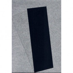 Origami Paper Silver Metallic and Black Washi - 150 mm - 10 sheets