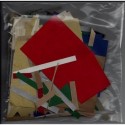 Kraft Paper Scraps In Mixed Colors
