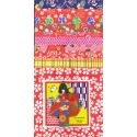 Origami Paper Mixed Print Washi  With Cute Doll Bookmark- 145 mm -  40 sheets