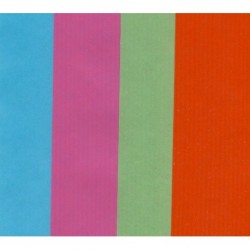 Kraft Paper by Kartos Mixed Colors - 80 mm - 80 sheets