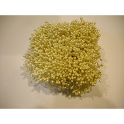 Artificial Flower Stamens Bulk - Light Yellow - 2021