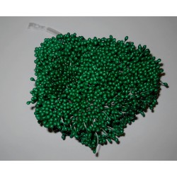 Artificial Flower Stamens Bulk - Dark Green - 2021