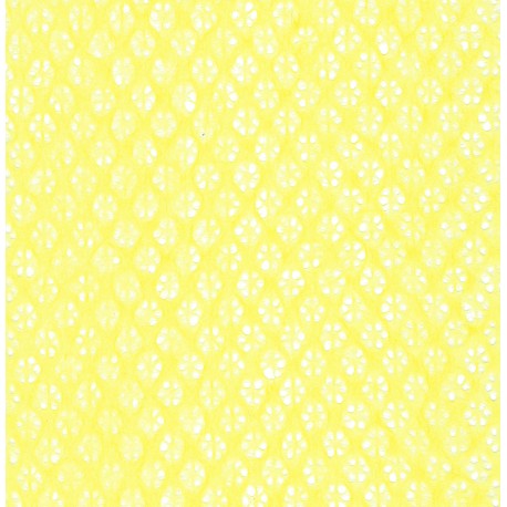 Koume Lace (Plum Blossom Pattern),  Yellow