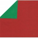 Kraft Paper Double Sided Red and Green - JR-XB999 - 600 mm - 1 Sheet