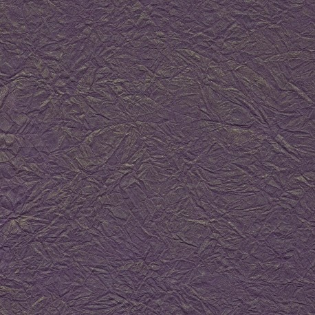 Mulberry Paper - Wrinkle Fancy Dark Plum With Gold Brush