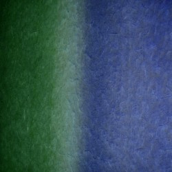 Mulberry Paper - Two Tone Colors Blue Green