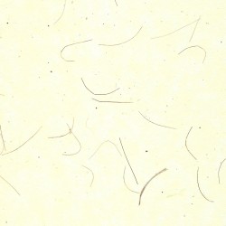 Mulberry Paper - Pale Yellow With Gold Strands