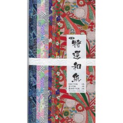 Origami Paper Mixed Prints of Washi - 361mm - 9 sheets