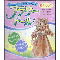 Origami Paper Craft Flower Doll Kit - Franciss