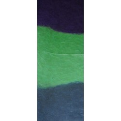 Mulberry Paper - Three Tone Colors  Blue, Green and Dark Green