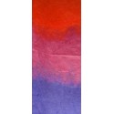 Mulberry Paper - Three Tone Colors - Red Pink Blue