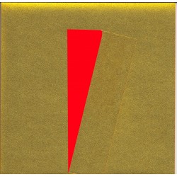 Origami Paper Gold Metallic and Red Washi - 47cm x 60cm