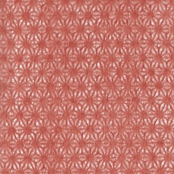 Asanoha Star Pattern Lace - Rust