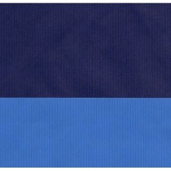 Kraft Paper Double-Sided L-Blue on D-Blue - 195 mm - 8 sheets