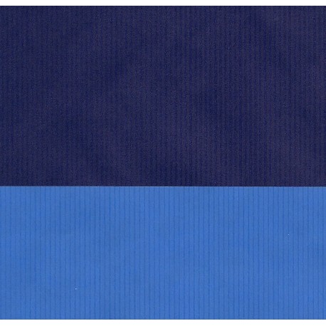 Kraft Paper Double-Sided L-Blue on D-Blue - 195 mm - 8 sheets
