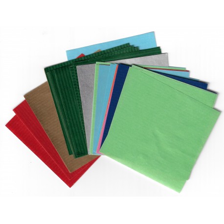 Kartos Origami Kraft Paper - MIxed Colors - 75mm - 48 sheets
