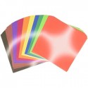 Origami Paper - Same Print 10 Different Colors - 75mm - 200 sheets