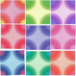 Origami Paper Floral Print - 55 x 55mm - 129 sheets