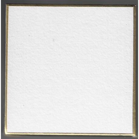 Five Small Gold Framed Shikishi Boards - 100mm