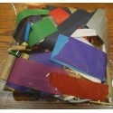 Big Bag Stuffed With Mixed Sizes of End Cuts  of Paper - ~ 50 Pieces