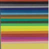 Bright Color Construction Paper - 20 sheets - 20 Colors - 26.5x38cm