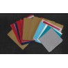 Mixed Colors Kraft Paper Squares - Mixed Sizes - 40 sheets