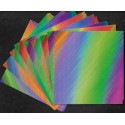 Bright Rainbow Pattern Paper - Seven Patterns - 46 sheets