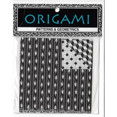 Eight Ball Graphics Origami Paper - Double Sided - 24 Sheets - 3.78 inches