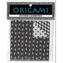 Eight Ball Graphics Origami Paper - Double Sided - 24 Sheets - 3.78 inches